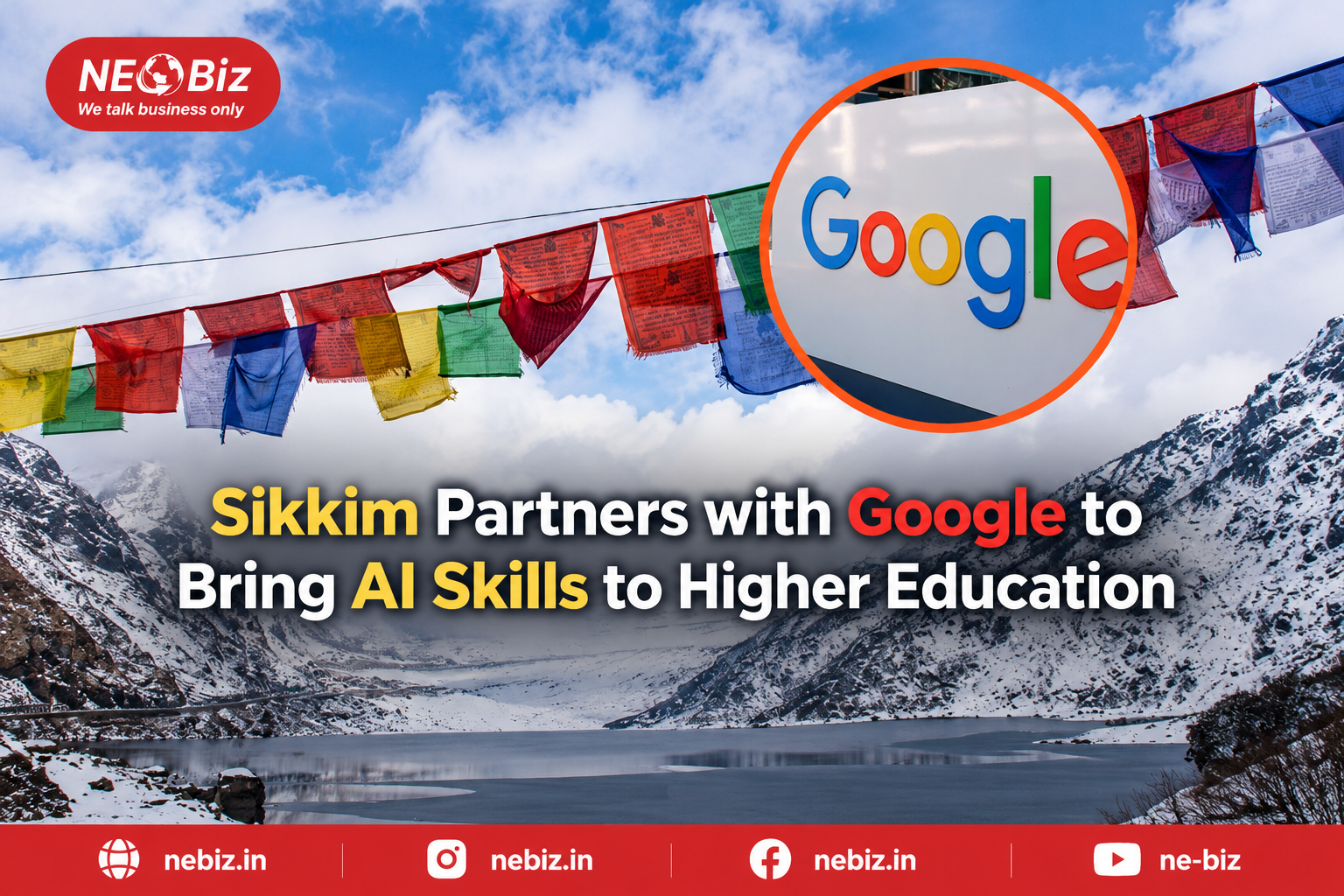 Sikkim Partners with Google to  Bring AI Skills to Higher Education